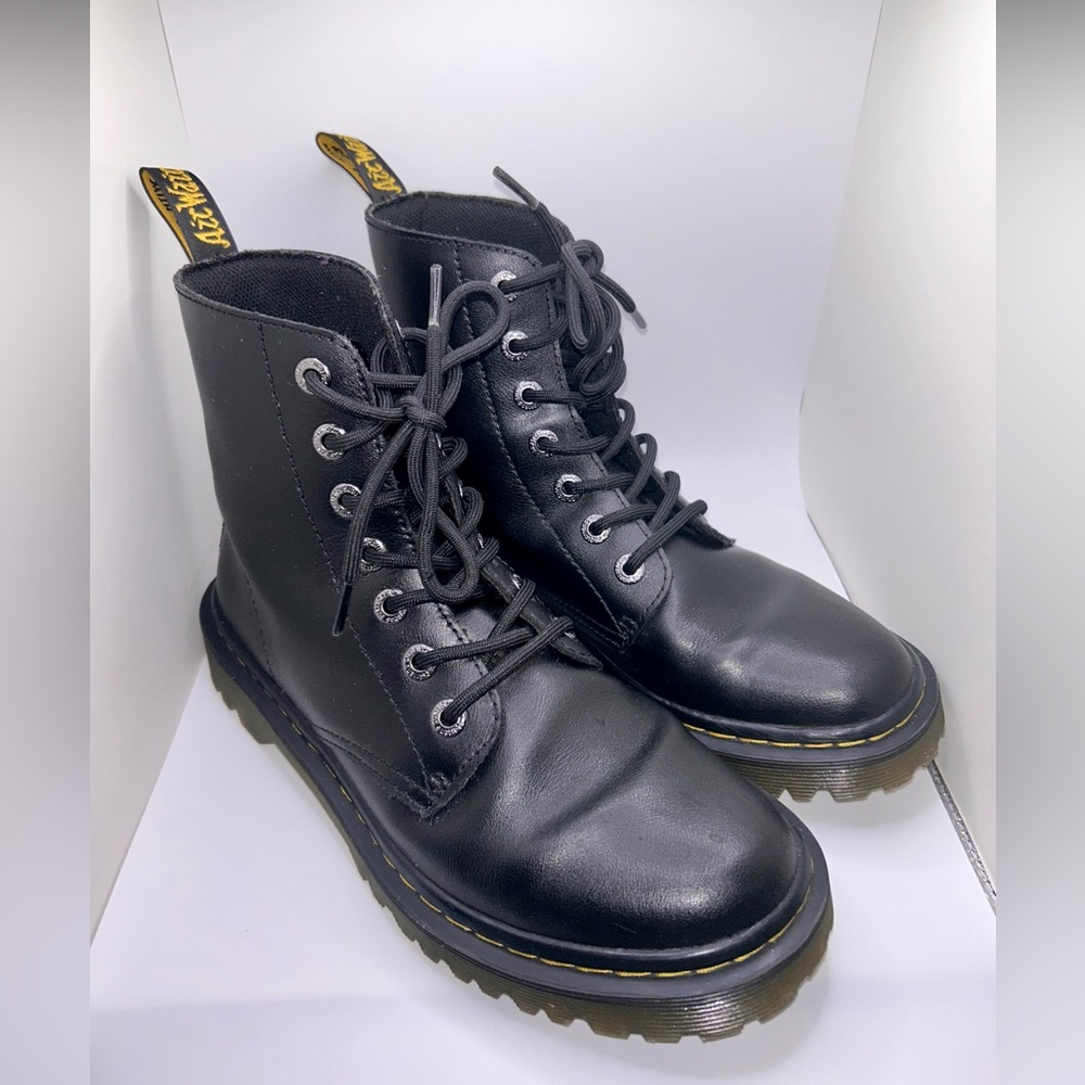 doc martens black leather luana boots